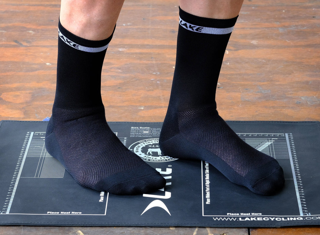 Lake Cycling Socks Black/White